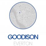Goodison Park, Everton map poster print