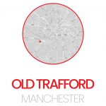 manchester united old trafford map print